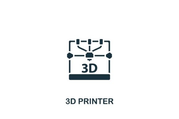 3D Printer Icon: Essential Graphics and Icons for Modern Publishing