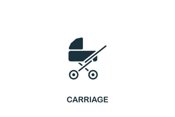 Carriage Icon: A Designer's Review for Graphics and Icons