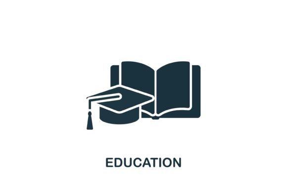 Education Icon Graphics and Icons for Handmade Creators