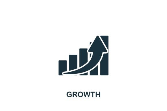 Growth Icon Graphics and Icons for Digital Sellers