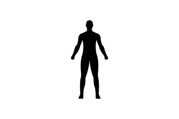 Human Body Icon Graphics for Handmade Crafts