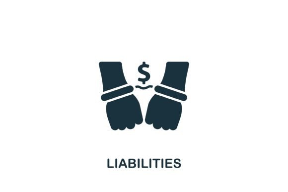 Liabilities Icon: A Modern Graphic Design Asset for Publishers
