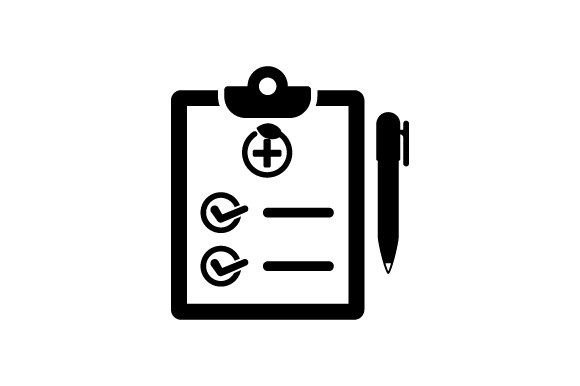 Medical Report Checklist Icon Review