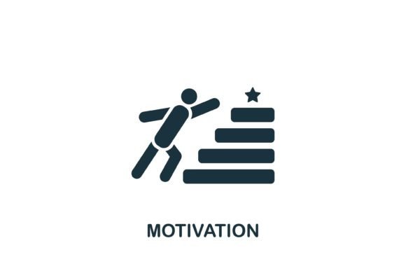Motivation Icon Graphics and Icons for Modern Publishing