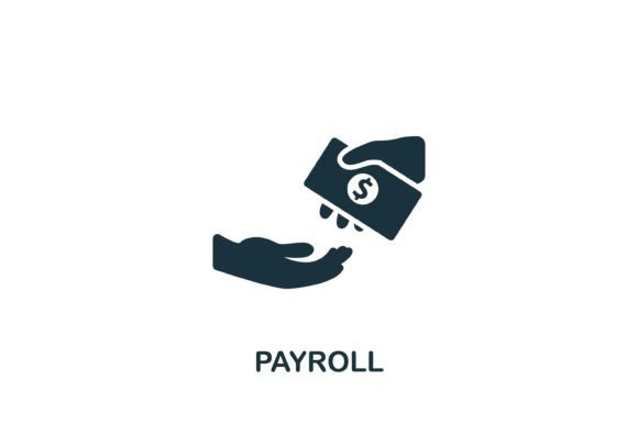 Payroll Icon Graphics and Icons for Modern Publishing