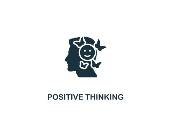 Positive Thinking Icon: Essential Graphics and Icons for Modern Branding