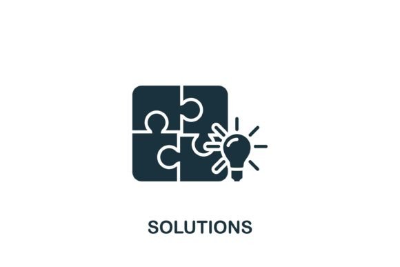 Solutions Icon Graphics for Modern Publishing